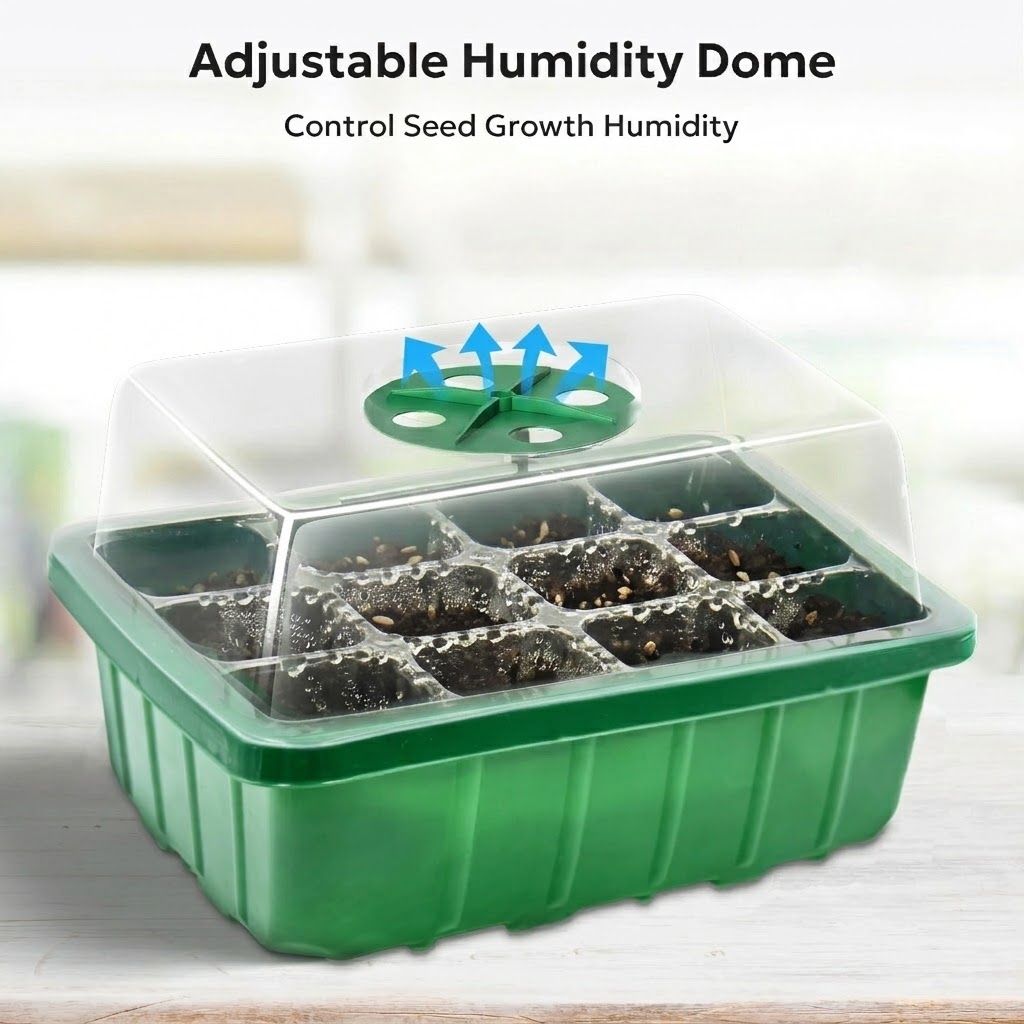 Humidity Dome Kit - Kit di Vassoi per la Germinazione
