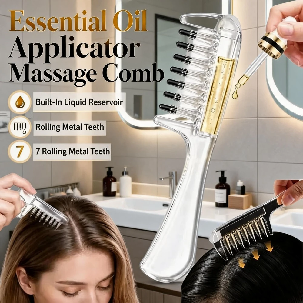 Root Stimulator Liquid - Pettine applicatore per oli essenziali, per