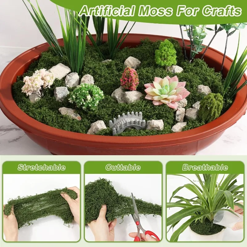 Erba muschiata artificiale per - Sphagnum Moss Dry recensione e prezzo
